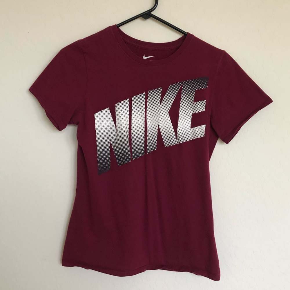 Women’s Maroon Nike Tee